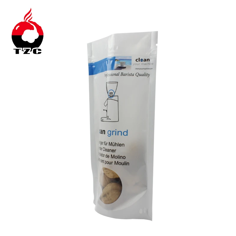 printed aluminum stand up pouch with window for Namkeen Snacks packaging