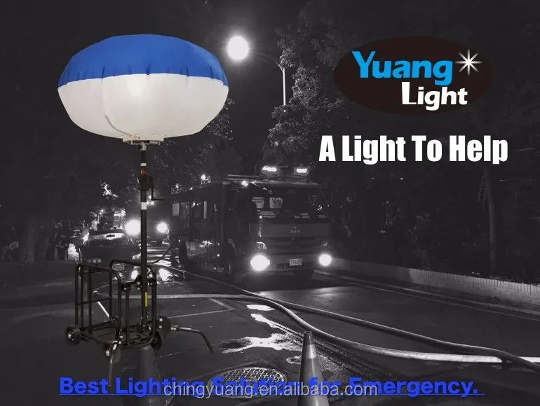 
LED Portable Light Tower 600 W for Night Construction Waterproof 