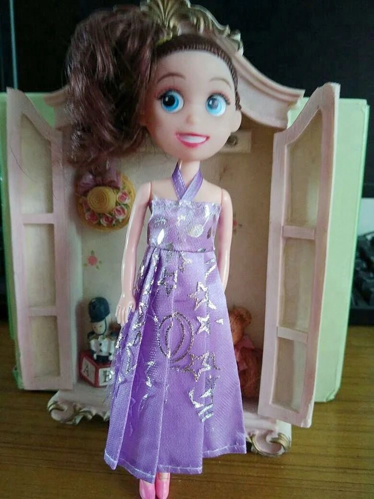 2018 hot sale Fashion Popular skirt sofia doll  toys 7 INCH 18 cm vinyl baby doll toys wholesale