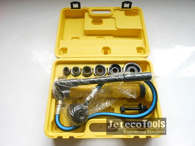 SYK-8B hydraulic punch driver 10 ton hydraulic knockout hole punch tool steel hole puncher for round hole 22mm-60mm SYK-8A