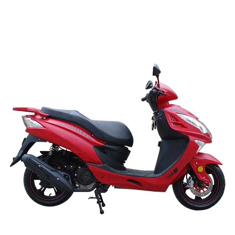 Latest Design Promotional Cheap 150CC Moped Gasoline Scooter Gas Motorcycle For Sale