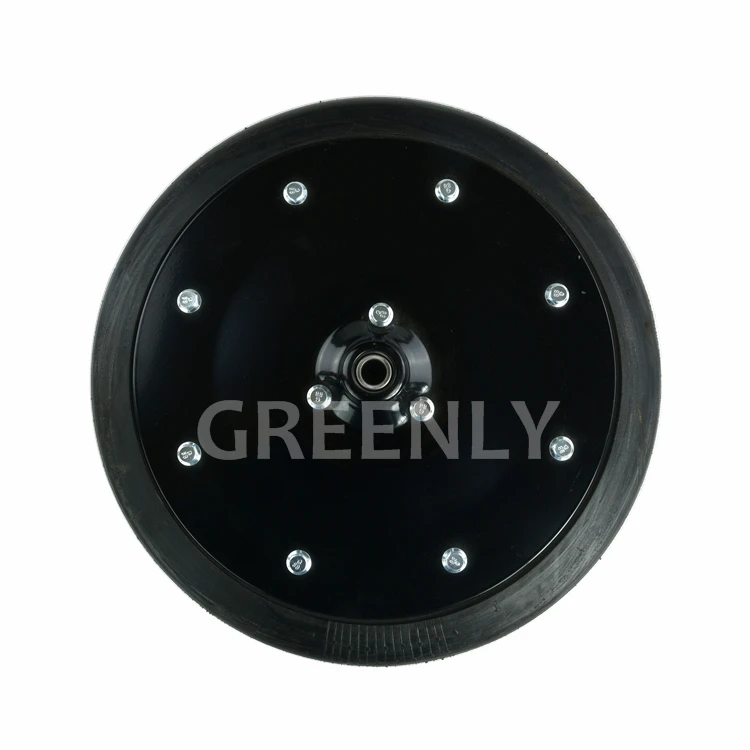 Greenly Seeder Nylon Steel Gauge Wheel Assembly AA66988 AA56719 87673693 80305736 814-260C GA8877