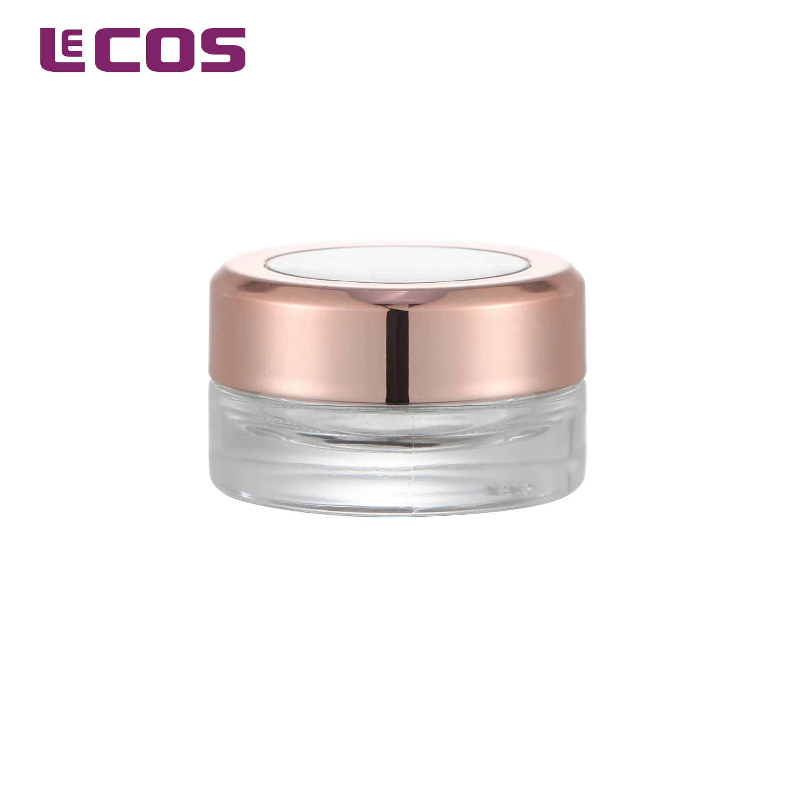 10g Glass Jar With Window Cap For Cream eyeshadow