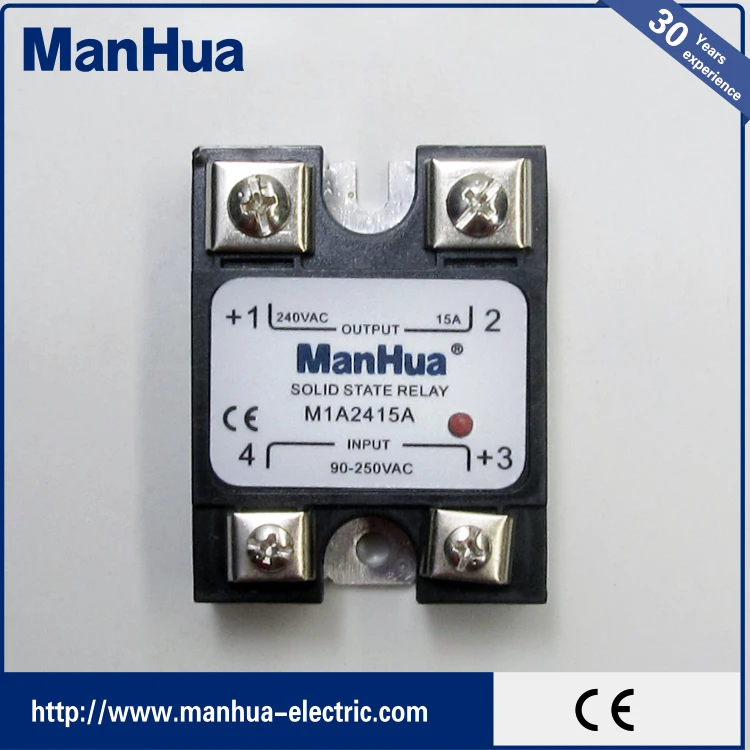 Crydom тип Однофазный AC control AC 90-250VAC 15А Твердотельные Реле/ССР Реле С CE
