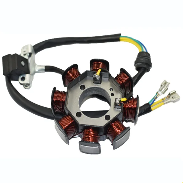 Motorcycle 4 Wire 8 Poles Full Wave CG125 CG150 Magneto Stator Coil