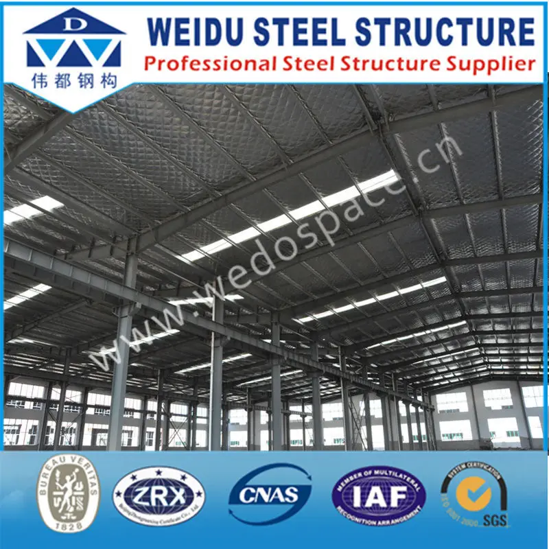 Arch sandwich type steel structure houses For Agricultural House Cow Goat