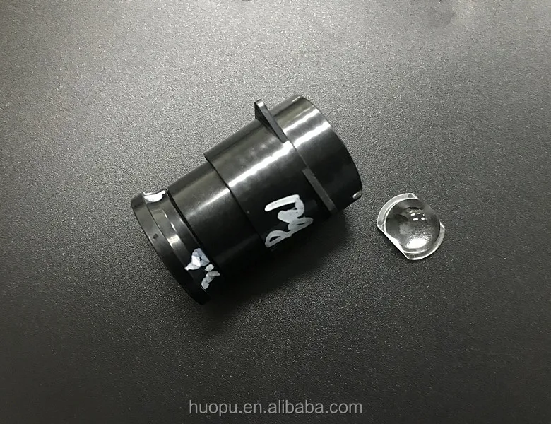 Double Concave optical structure and uses 20D aspherical lenses with a diameter of 34mm