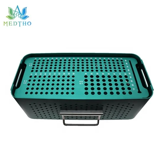 
sterilization container sterilization box medical sterilization box 4.5/6.5mm Screw Rack-I 