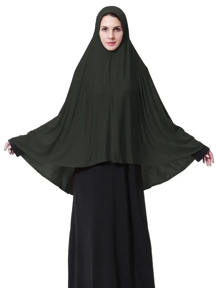 New style women kaftan islamic hijab abaya muslim ready to wear khimar prayer clothing hijab khimar