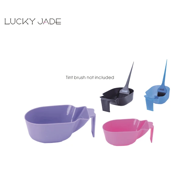 Custom Hair Color Hair Dyeing  Colored Mixing Bowls with Big 400ml Volume