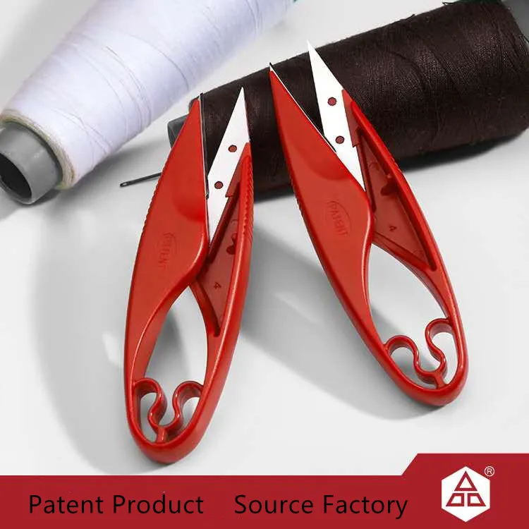 PIN Brand Patent Yarn Scissors Pin-1455 Double-sided Blade Cutter Stainless Steel Thread Trimmer