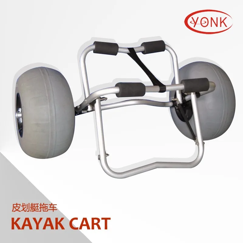 kayak trolley carrier cart with Pneumatic  12inch beach wheels