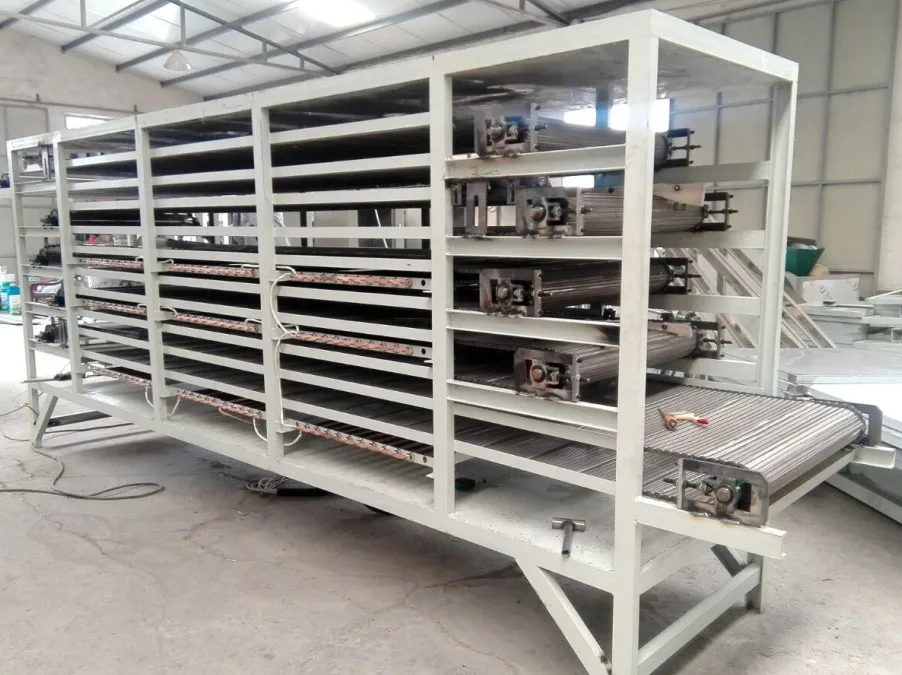 
industrial tunnel type hot air circulation multi-layers oven dryer for cereal food 