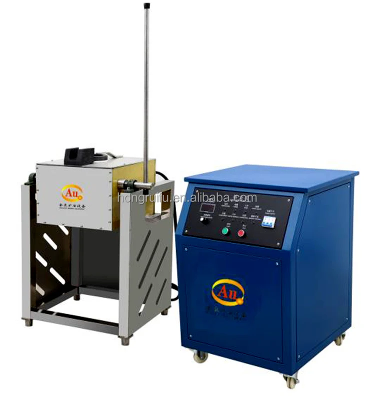 3kg Continuous ingot casting aqua regia gold refining gold ingot casting machine gold recycling