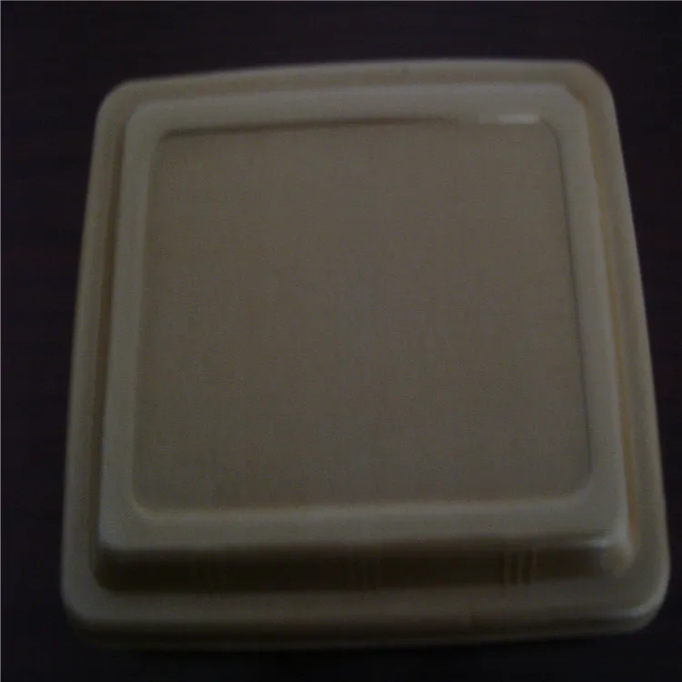 
disposable degradable blister environmental plastic lunch container package box 