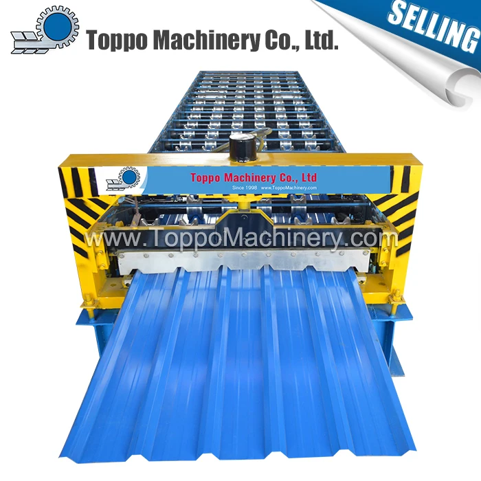 Китай строительных материалов трапециевидной крыши машина цена