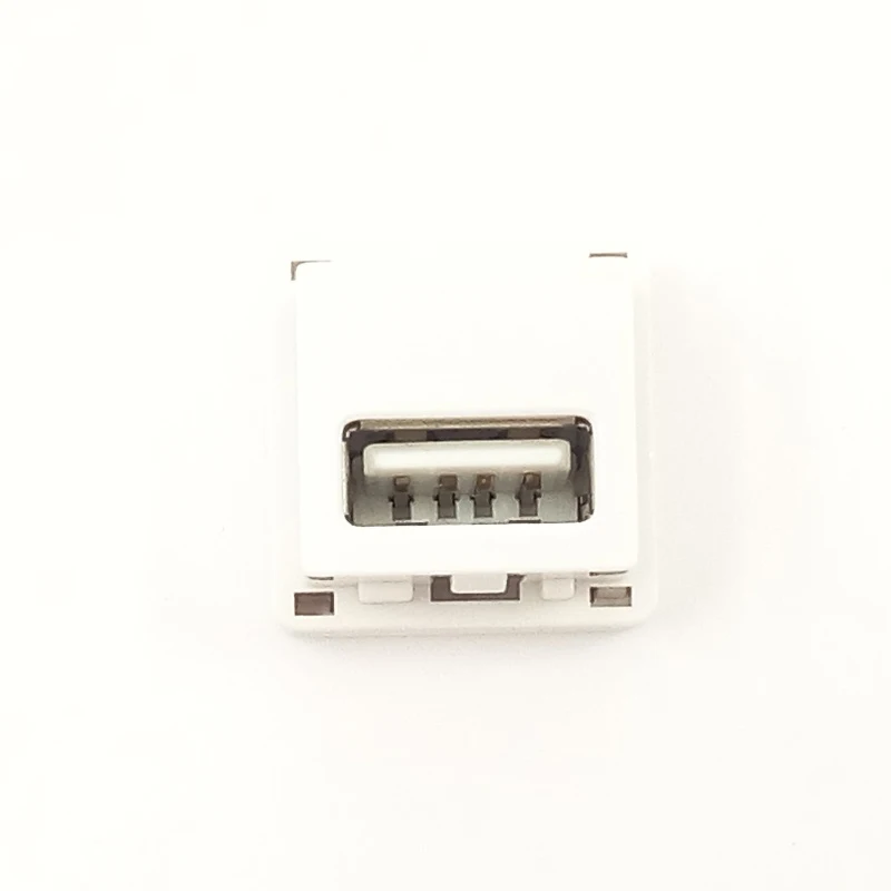 Short Body USB Connector Female to Female USB Keystone Jack