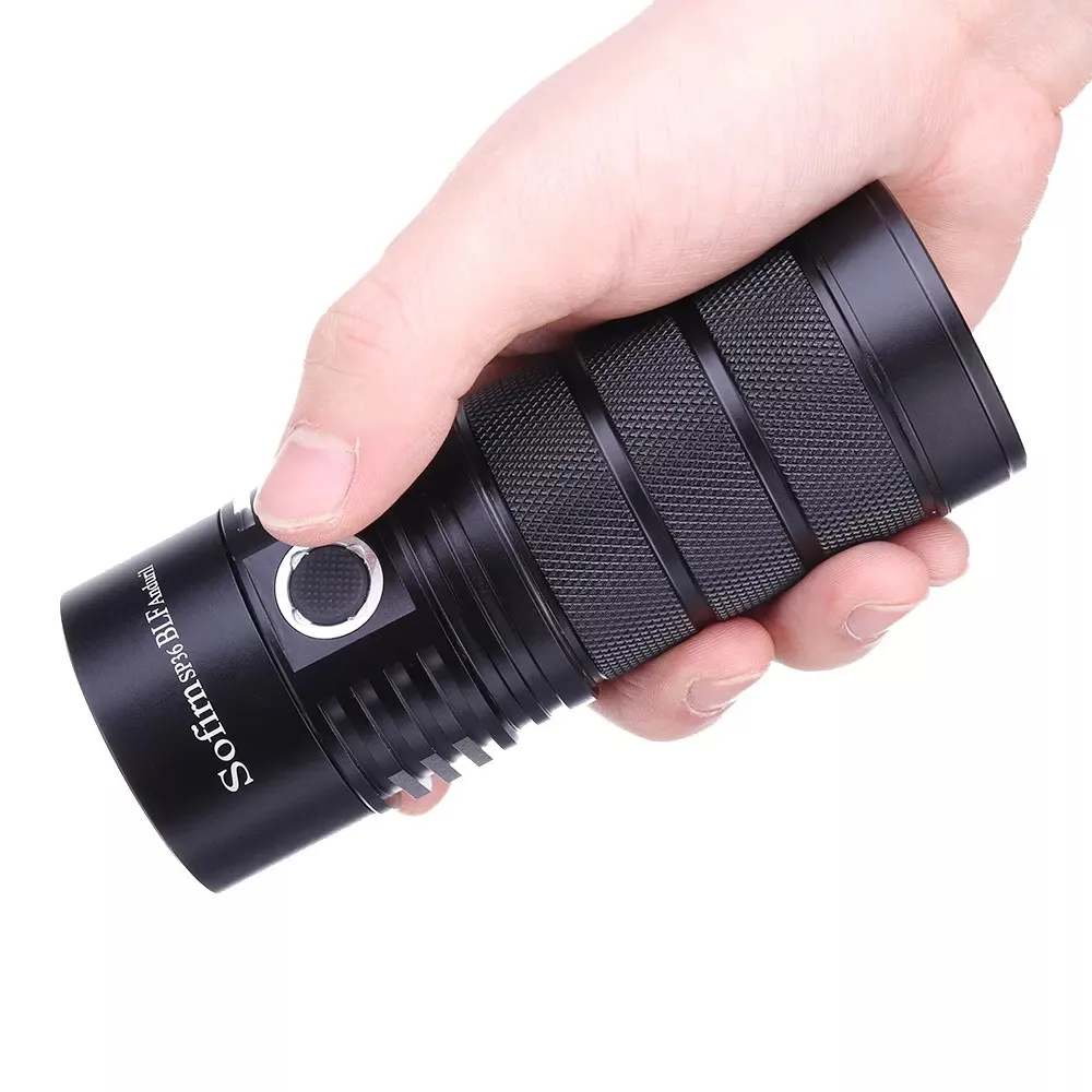 Sofirn Sp36 Super Bright  6000LM USB Rechargeable Led Flashlight   Led Torch Bicycle Light 18650