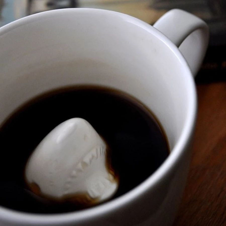 UCHOME 3D gift promotion inner octopus figure ceramic mug cup for coffee