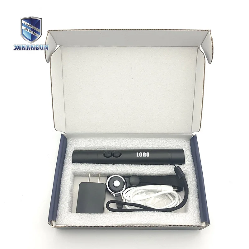 outdoor emergency usage rechargeable whistle with flashlight function