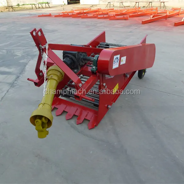 High Efficient labor saving tractor PTO  driven single line  potato harvester machine