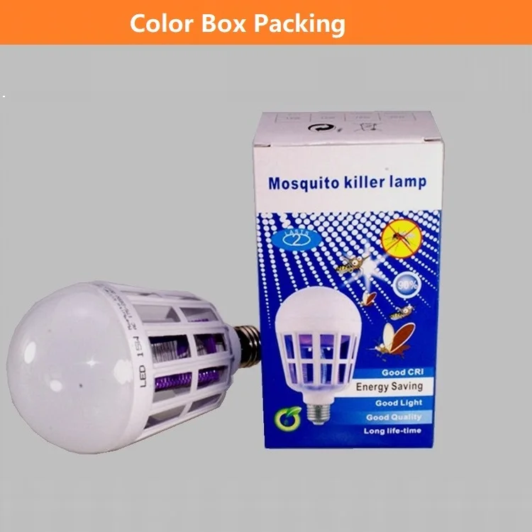 
Hot sale 110V Two modes LED Mosquito killer lamp with E27/B22 lamp holder, anti mosquitos lamp with competitive price 