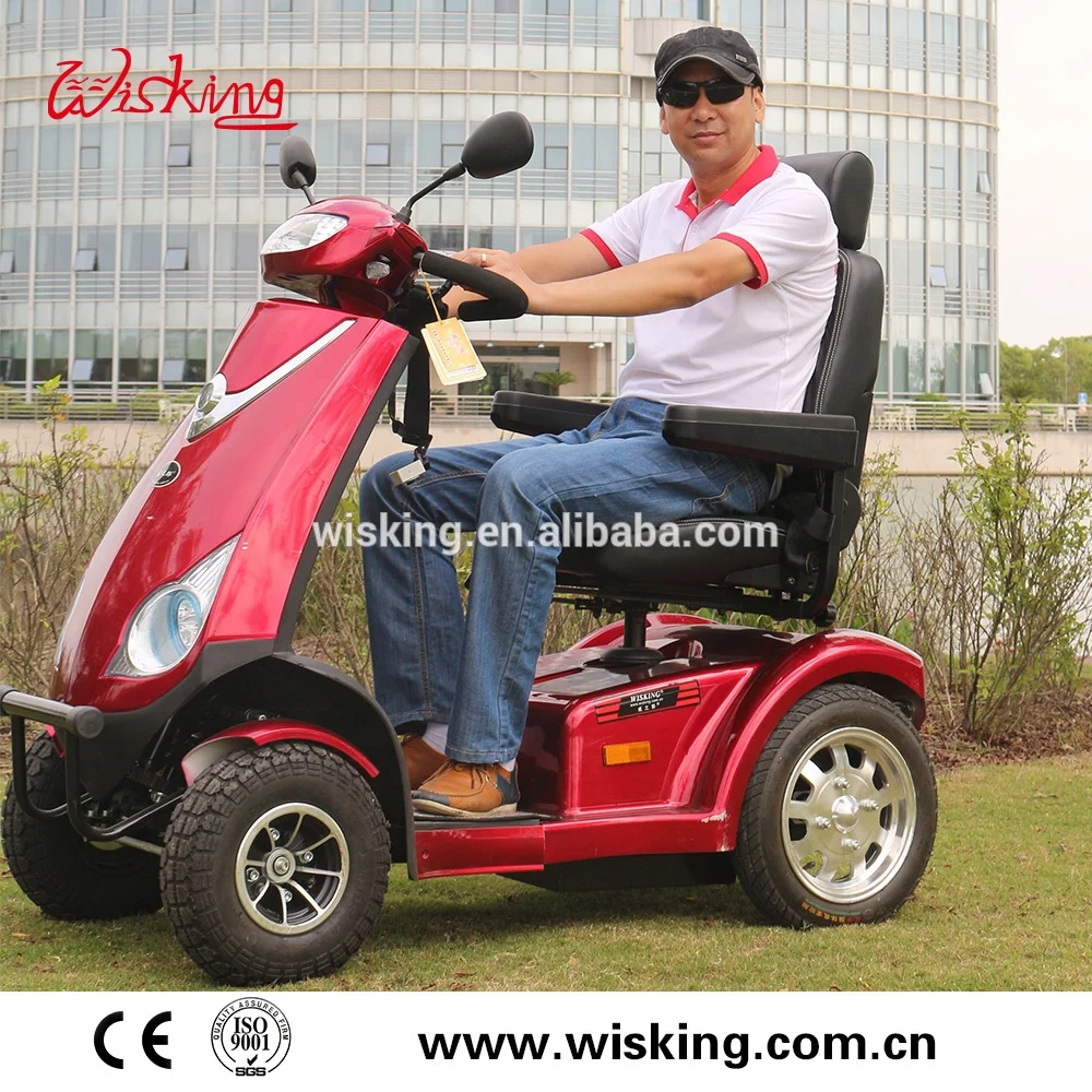 Wisking Electric scooter 4 wheels outdoor large size  handicapped scooters mobility scooter