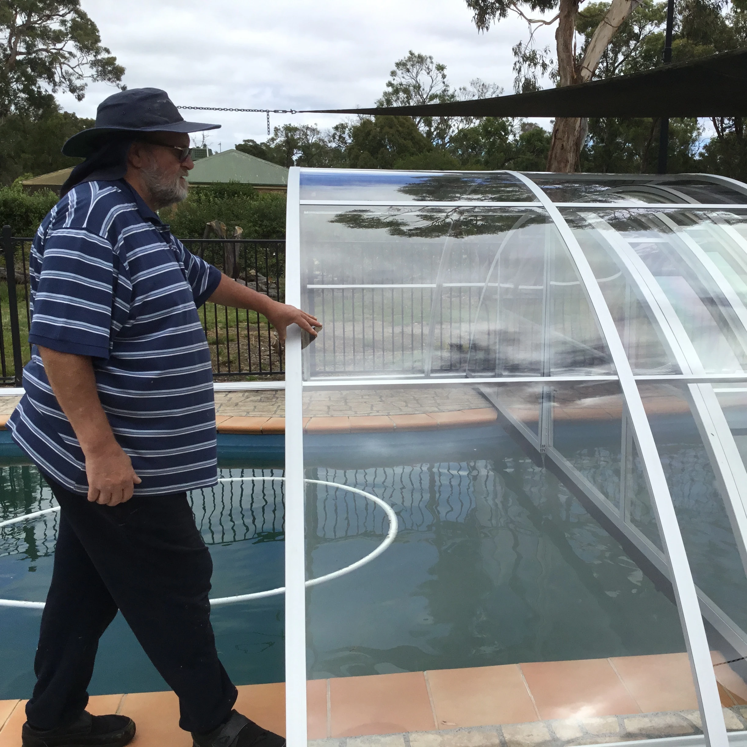 100% Maintenance Retractable Aluminium Swimming Pool Cover