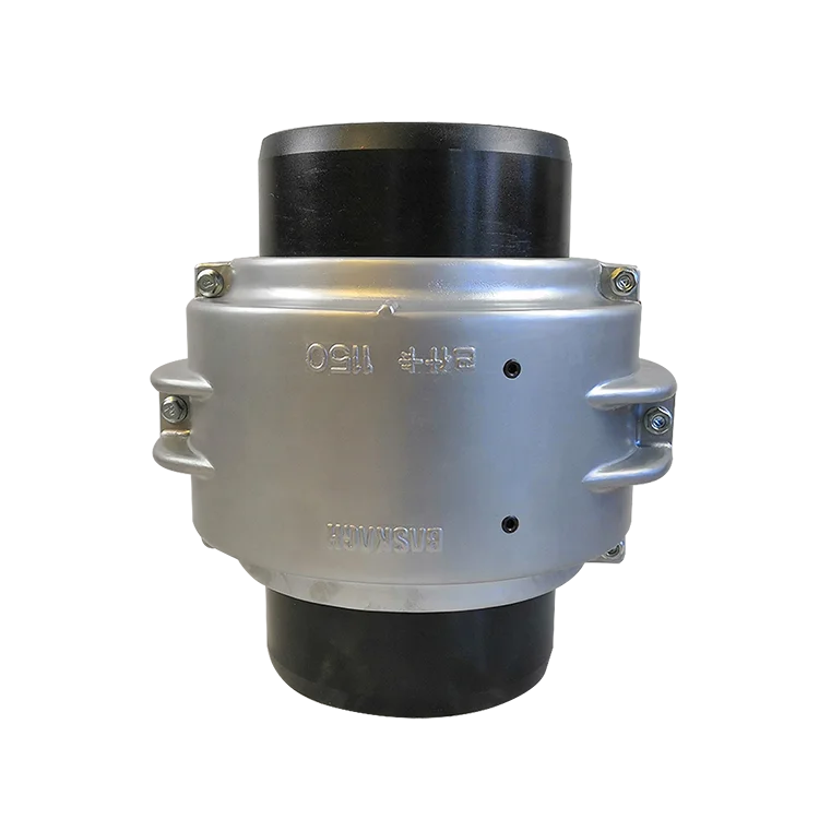 Large torque flexible spring grid coupling for mixer