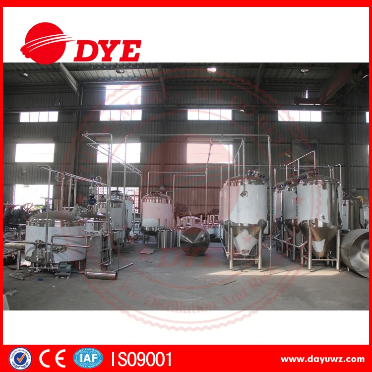 Конические ферметёры для пивоварня, для мини пивоваренного завода из Китая DYE