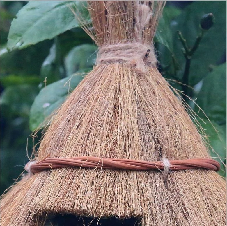 Decorative woven grass bird house hotel