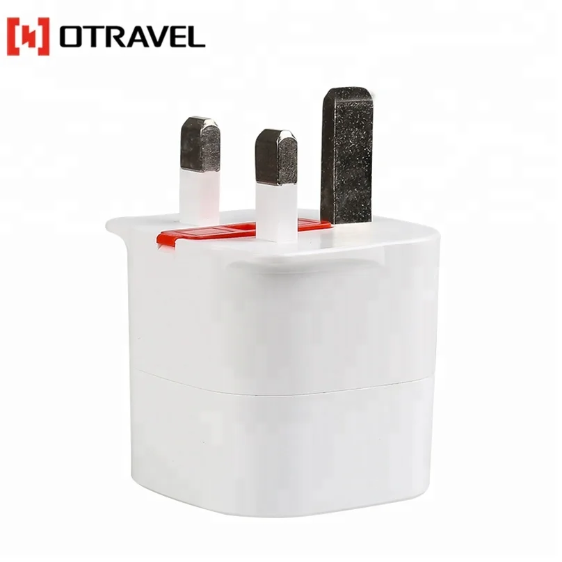 2018 trending products 110v to 220v voltage converter Earthed US plug socket standard grounding world travel adapter