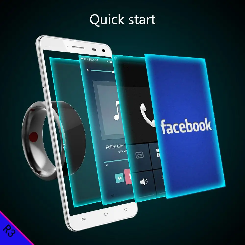 Jakcom R3 умное кольцо новый продукт бытовой техники в наличии бытовая продукция оптовая продажа б/у приборы салфетки Zebra