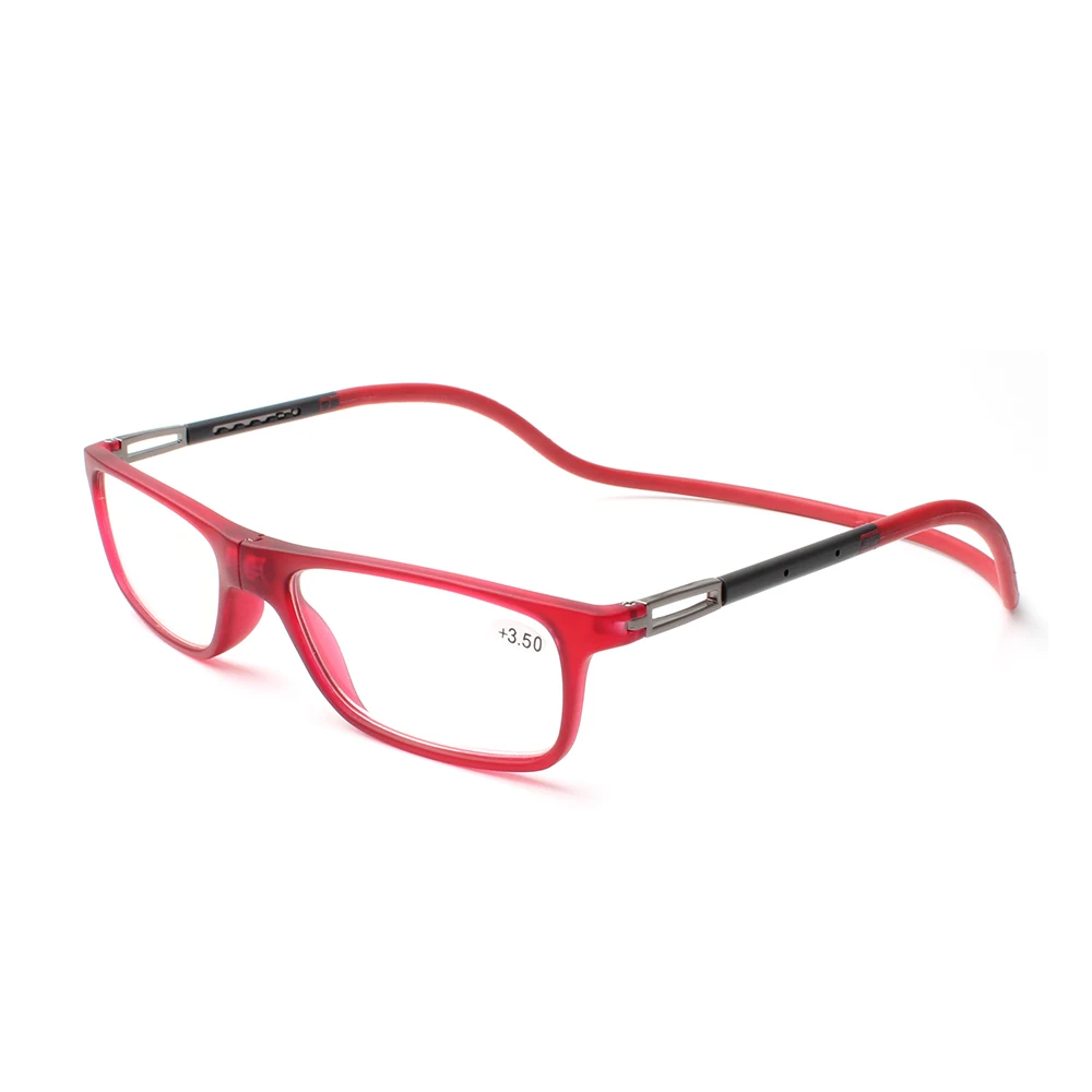 Hang neck women clic magnetic optics reading glasses
