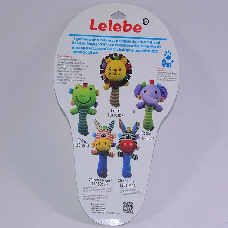 Милый слон Lelebe, игрушка для раннего развития, животное, ручная погремушка, барабан, Детская плюшевая игрушка, ручной Колокольчик, новый Колокольчик для кровати
