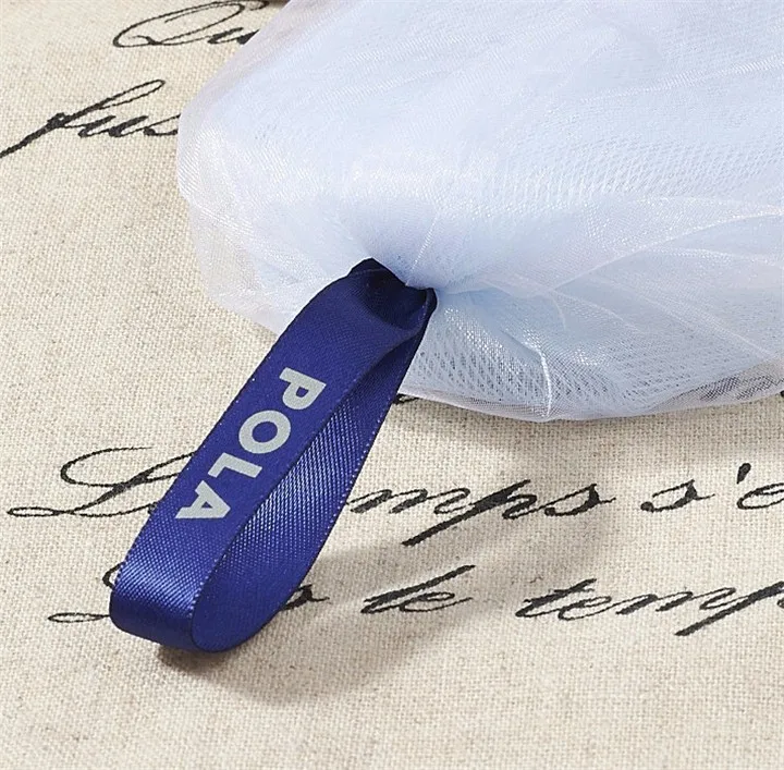 Foaming net facial cleanser PE net for facial cleansing bath soap net B11