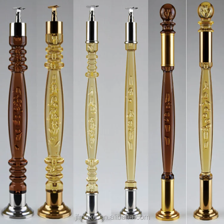 Transparent Plastic Acrylic Handrail Rod