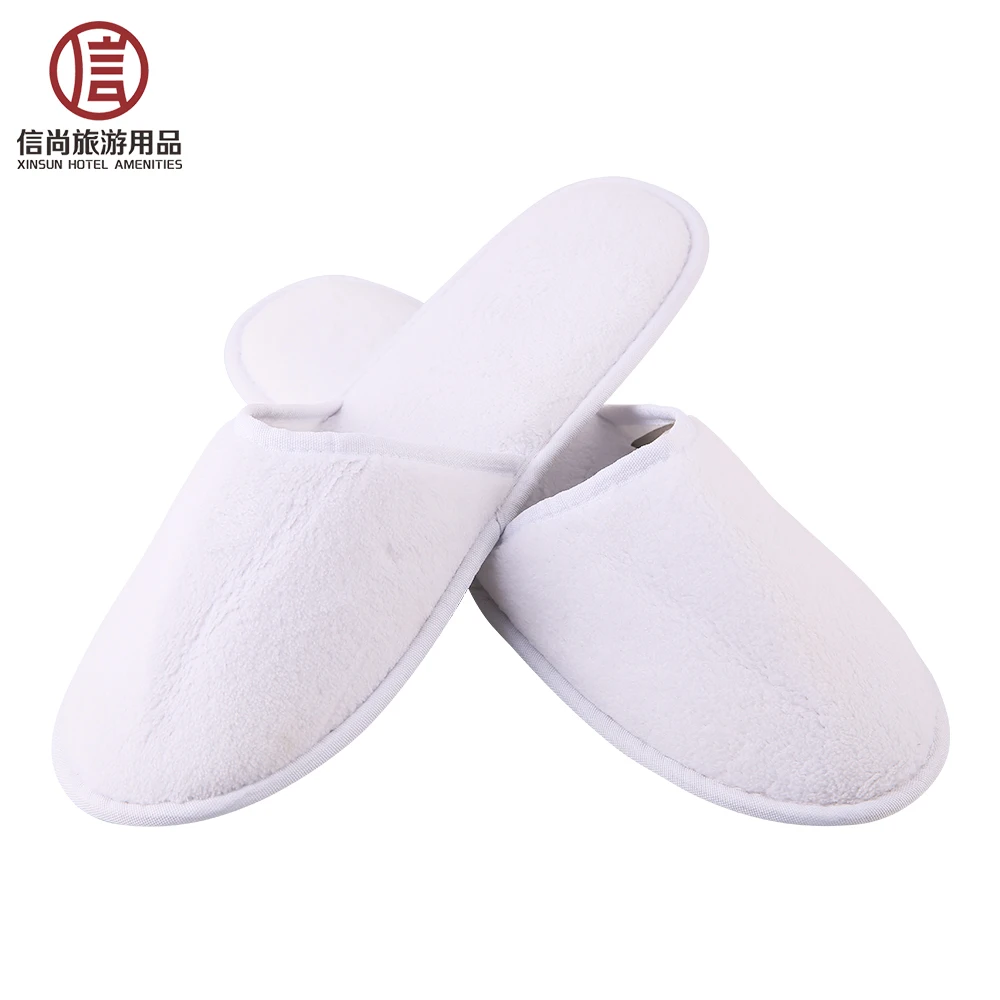 China Wholesale Home Soft Plush Slippers Coral Fleece Indoor Cheap Slipper