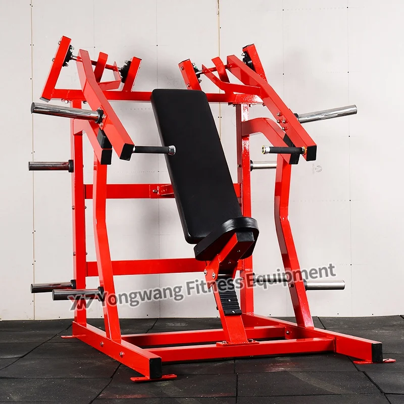 Commercial Gym Fitness Equipment Plate Loaded Iso-Lateral Incline Chest Press
