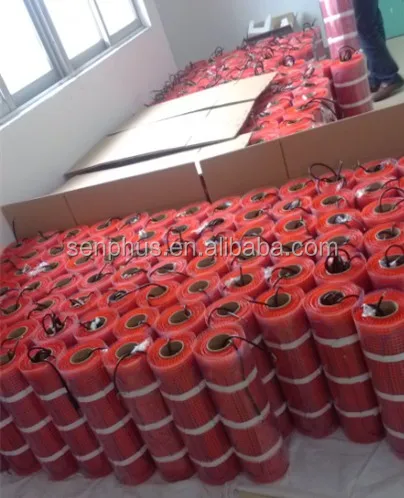 Electric floor heating mat Kit 230V Floor-Warming Mat PVC Cable Heating Mat