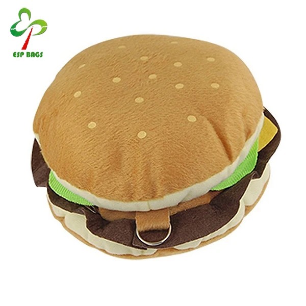 Portable Cute Push Bag for CD Holder, Multiple Hamburger Shaped CD Storage Case 24 Disc