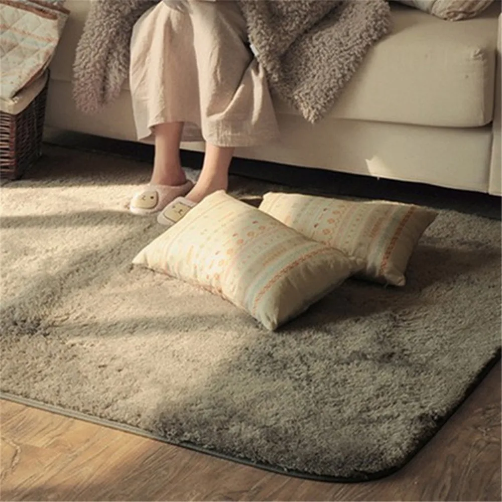 100% полиэстер пушистый shaggy ковер площадку для жизни