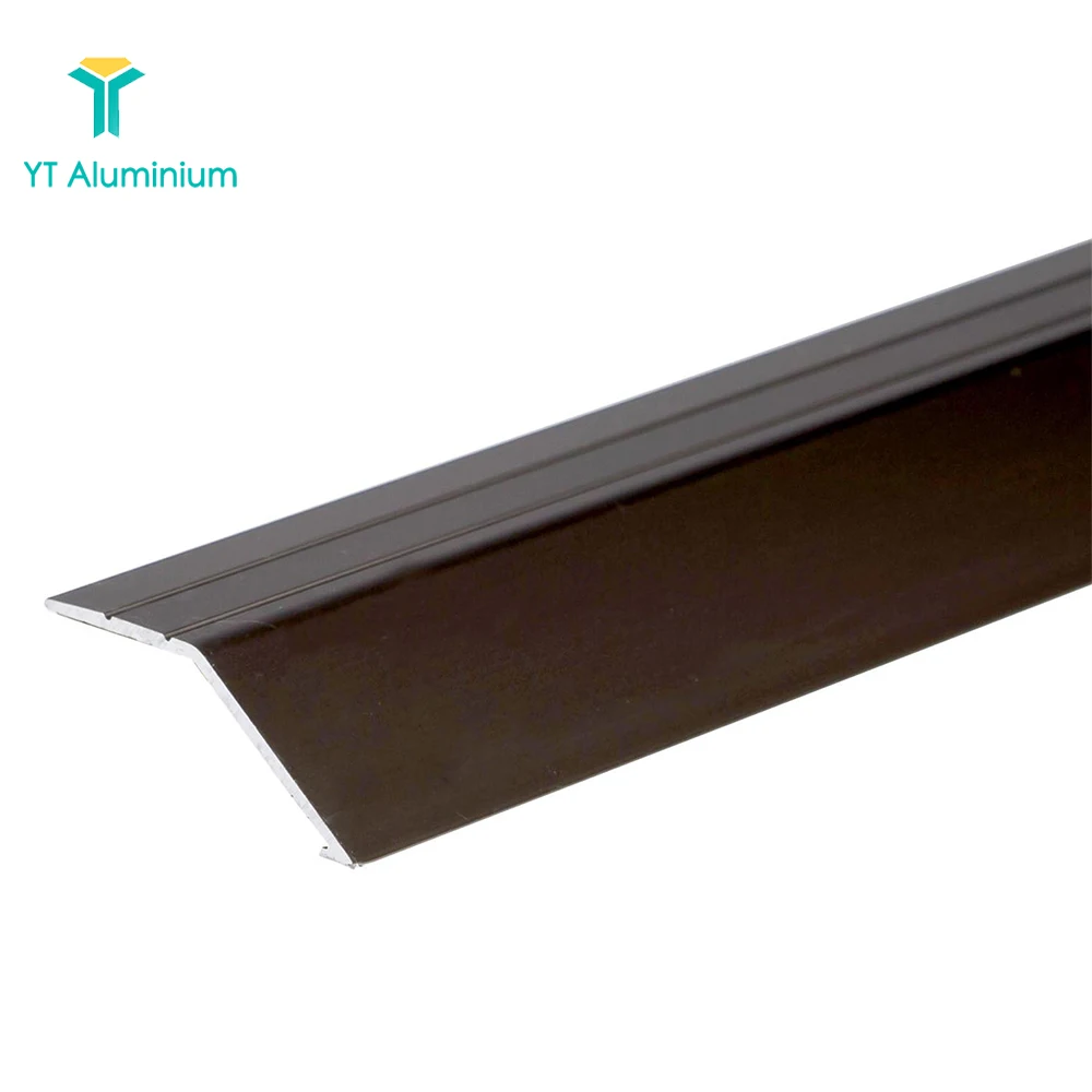Self Adhesive Aluminium Flooring Transition Ramp Transition Trim 12mm