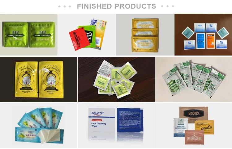 
High Speed Single Pack Wet Wipes Packaging Machine 