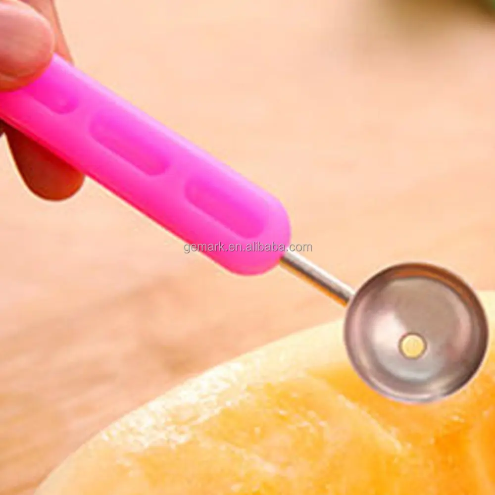 New Fruit vegetable tools Melon Baller And Fruit Scoops 2 In 1 Multi functional Melon Baller Scoop Fruit Slicer