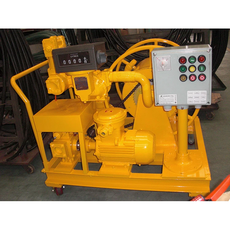 
Bestfueling high flow bulk PD flowmeter vane pump motor nozzle mobile fuel dispenser unit 