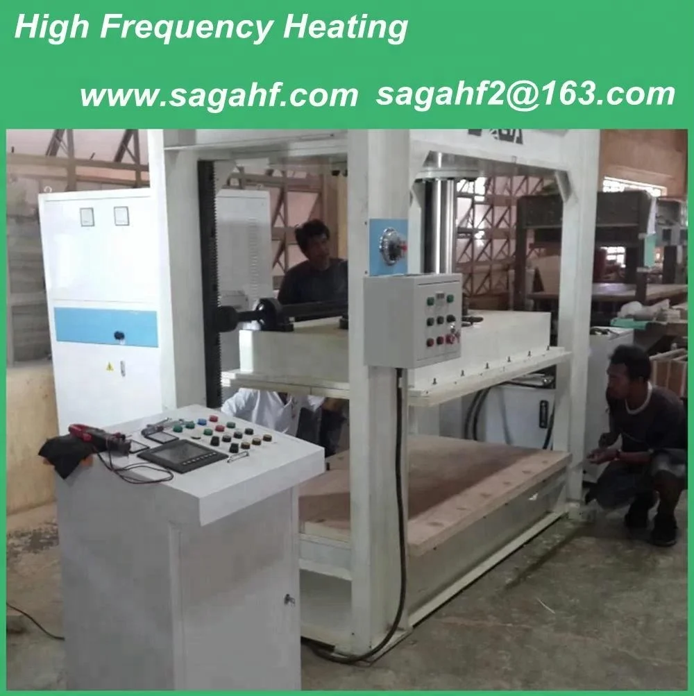 Высокочастотная изогнутая фанерная машина горячего прессования HF, распродажа