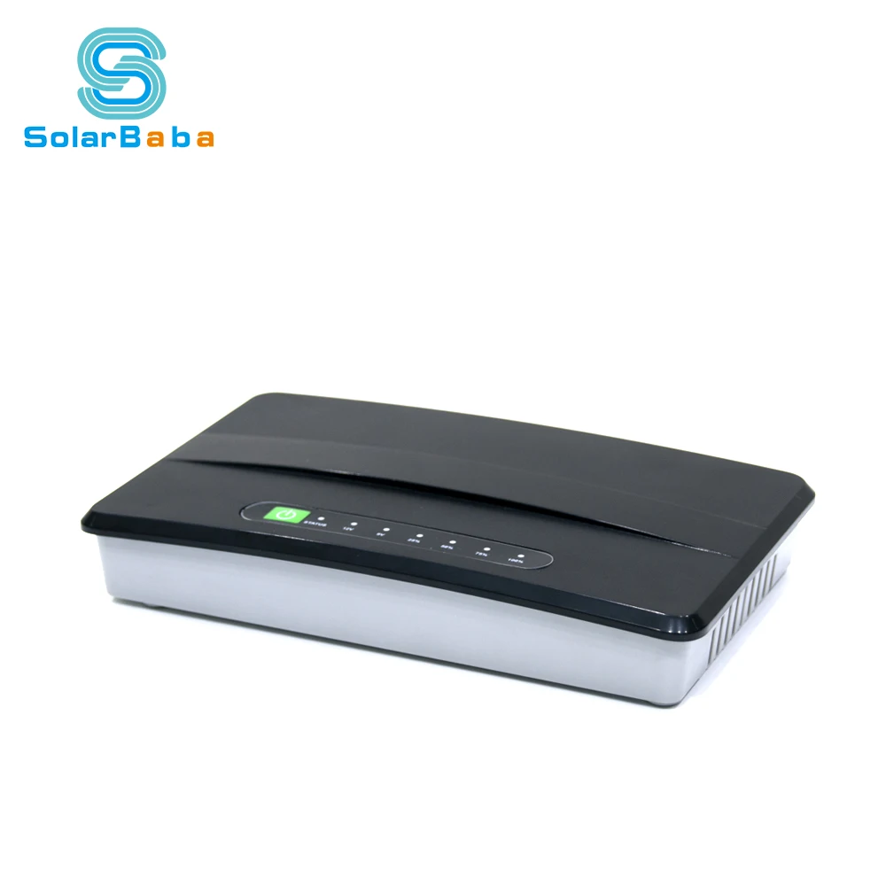 
Solarbaba Mini UPS 5V 12V 2A Uninterruptible Power System for routers modems set top boxes Mini UPS 5V 12V &nbsp;2A Uninterruptible Power System for routers modems