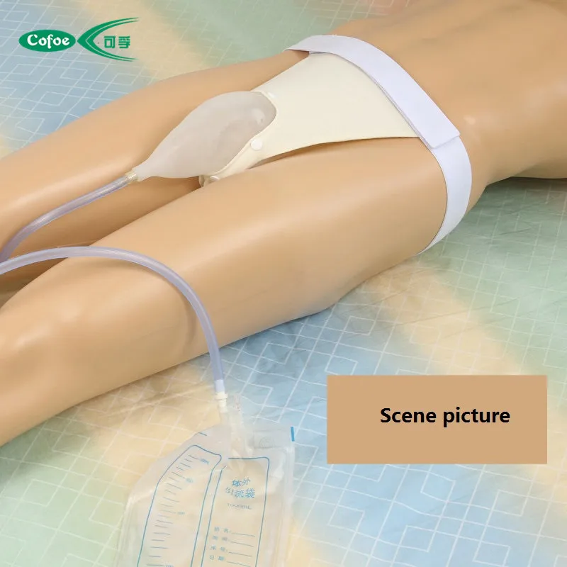 Cofoe Male / Female / Elderly Incontinence Medical Silicone Urine bag