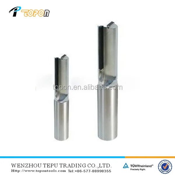 TCT Two-Flute long straight woodworking router bit for wood cutting